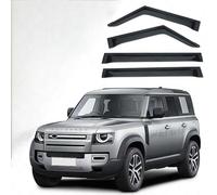 Rain Guards for Car Windows for Land Rover Defender 110/130 MK1-L663 2020+ 4PCS No Bright Strip Window, Window Deflector Rain Guards Window Visors-Noise Reduction