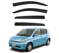 Rain Guards for Daihatsu Boon MK1-M300 2004-2009, Window Visor Durability Waterproof Vent Visors Sun Wind Rain Guard Shield Car Accessories