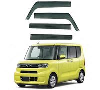 Rain Guards for DAIHATSU TANTO MK4-LA650 2019-2025, Window Visor Durability Waterproof Vent Visors Sun Wind Rain Guard Shield Car Accessories