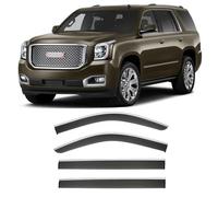 Rain Guards for GMC Yukon MK4-K2UC-G 2015-2020, Window Visor Durability Waterproof Vent Visors Sun Wind Rain Guard Shield Car Accessories