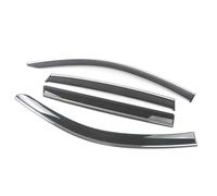 Rain Guards For HR-V 3rd 2022 2023 Window Visor Wind Deflectors Vent Shades Awnings Chrome Strips Rain Guards Cars Sunshades(Style B)