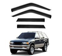 Rain Guards for RODEO MU MK1-UCS69GW 1989-1997, Window Visor Durability Waterproof Vent Visors Sun Wind Rain Guard Shield Car Accessories