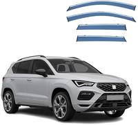 Rain Guards for Seat Ateca MK1-KH7 2016-2023 ,4pc | Tinted Stick-On Visors, All-Weather, UV & Noise Reduction