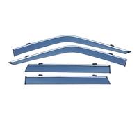Rain Guards for Volkswagen Santana 2000-2012, Window Visor Durability Waterproof Vent Visors Sun Wind Rain Guard Shield Car Accessories