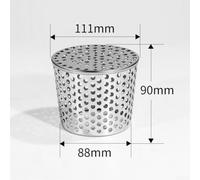 Rain Gutter Downpipe Filter for Leaf Protection to Keep Gutters Clear from Debris and Rodents, Designed with Rust Resistant Alloy Material (63 tube)