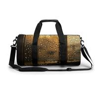 Rain Hits The Window Gym Bag for Men Women, Sturdy Oxford Cloth Travel Bags with Removable Shoulder Strap, Waterproof Duffel Bag for Fitness, Travel, Yoga