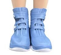 Rain In The Rain | Waterproof Overalls Heavy Duty, Easy To Use, Double Layer Reusable, Shoe Cover, Snow And Mud, azul, Consulte la descripción