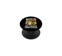 Rain Is Just Confetti From Clouds Frog PopSockets Adhesive PopGrip