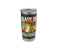 Rain is Just Confetti from Clouds Frog Stainless Steel Insulated Tumbler