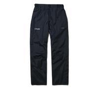 Berghaus Men's Deluge 2.0 Waterproof Breathable Overtrousers | Durable | Comfortable Rain Pants Overtrousers, Black, 2XL 31