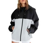 Rain Jacket Women's Waterproof Wind Jacket Women's Lightweight with Hood Transition Jacket Breathable Windbreaker Packable Thin Rain Jackets Transition Jacket Windproof Weatherproof Cycling Jacket