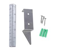 Rain Measurement Tool Rain Gauges Outdoor Meter Gardening Gauges for Long Terms Outdoor Use by Gardeners Meteorology Instrument