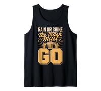 Rain Or Shine The Trash Must Go Garbage Collector Pride Tank Top