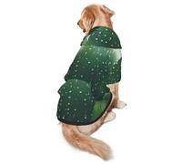 Rain Outside The Window Dog Hoodie for Medium and Large Dogs – Soft Polyester Pet Clothes, Suitable for All Seasons