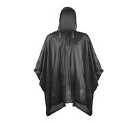 Rain Poncho for Adults Reusable Emergency Raincoat with Hood Pack Lightweight Weather Shield Rainwear (F, One Size)
