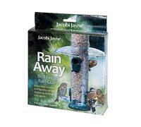 Rain Proof Bird Feeder Guard - Jacobi Jayne® Rainaway™ Bird Feeder Rain Guard - Helps keep seed dry and healthy while sheltering perched garden birds - anti rain, bird feeder weather baffle