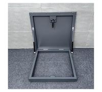 Rain-Resistant S Access Hatch for Roofs, Basements, Inspection Ports, Ventilation Wells & S Covers (50x50-61x61 cm) - Durable & Versatile