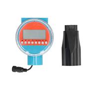 Rain Sensor Automatic Irrigation Timer Intelligent Solenoid Valve Timing Controller for Garden Balcony Courtyard POM Black 18.5x8x6.5cm