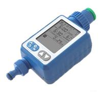 Rain Sensor Water Timer Large LCD Display 10 Programs Automatic Control | ABS Nylon Material Compatible With 4 6 Inch Faucets Customizable Timing For Garden Irrigation