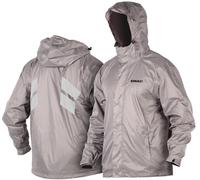 SHAD 100% Waterproof Moto Motorcycle Motorbike Rain Jacket Silver