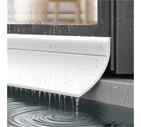 Rain Shield Drip Guard - Self-Adhesive Weatherproof Drip Cap for Indoor/Outdoor Use, Window Sill Rain Strips, 10 Pcs