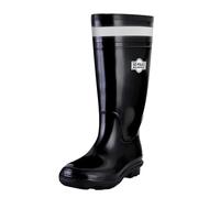 Rain Shoes for Men Wearing Outside the Underground European Style Shoes Non-Slip Rubber Shoes for Kitchen Fishing Shoes Outdoor Shoes Men Waterproof Winter, black, 9 UK