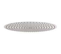 Rain Shower Head 304 Stainless Steel Round 50 cm Shower Head with 330 Nozzles Swivelling Water-Saving for Bathroom and Shower Cubicle Relaxing Shower Experience with Massage Function