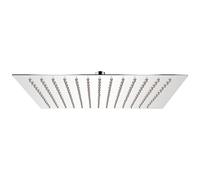 Rain Shower Head Stainless Steel 30 x 30 cm Square with 168 Anti-Limescale Nozzles, Shower Head for Wall and Ceiling Mounting, Water-Saving, High Pressure Shower Head for Relaxing Shower Experience in
