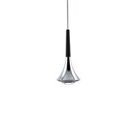 Rain SO Pendant Without Rosette Chrome/ Black