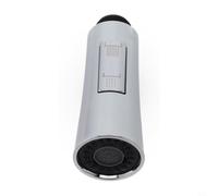 Rain Spray Kitchen Shower Head for Pull Out Faucets with ABS Material and G1/2 Connection for Stable Water Delivery (Silver)