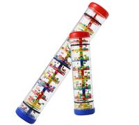 Rain Sticks for Kids 2Pcs Developmental Educational Rainmaker Sensory Toy Auditory Toddler Musical Instrument Gifts for Kids Rain Sticks for