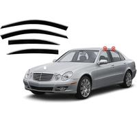 Rain Sun Protection Side Window Visors Protective Cover for Benz E Class W211 2003-2008,Keep Your Car Ventilated In Rain, Reduce Wind Turbulence.