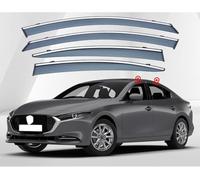 Rain Sun Protection Side Window Visors Protective Cover for MAZDA 3 sedan 2020,Keep Your Car Ventilated In Rain, Reduce Wind Turbulence.