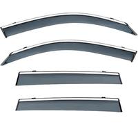 Rain Sun Protection Side Window Visors Protective Cover for Nissan SYLPHY Sentra 2006-2011,Keep Your Car Ventilated In Rain, Reduce Wind Turbulence.