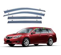 Rain Sun Protection Side Window Visors Protective Cover for SUBARU LEGACY Wagon 2009-2014,Keep Your Car Ventilated In Rain, Reduce Wind Turbulence.