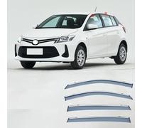 Rain Sun Protection Side Window Visors Protective Cover for Toyota VIOS Hatchback 2016-2022+,Keep Your Car Ventilated In Rain, Reduce Wind Turbulence.