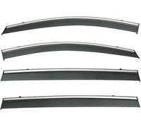 Rain Sun Protection Side Window Visors Protective Cover for VW SHARAN 2011-2022,Keep Your Car Ventilated In Rain, Reduce Wind Turbulence.