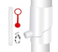 Rain Water Catching System - Weatherproof Downspout Rain Barrel Kit, Collect Rainwater from Gutter, Catchment System for Car Washing, Irrigation, Outdoor Cleaning Lightweight Compact Ergonomic
