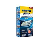 Rain-X 610153 Headlight Restoration Kit - Car Light Lens Cleaner/Restorer with Sanding & Polishing Drill Attachments & Sealant Wipe, Removes Scratches & Oxidation- All in 1 Long Lasting Formula