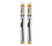 Rain-X 810206 Latitude 2-In-1 Water Repellent Wiper Blades, 26 Inch Windshield Wipers (Pack Of 2), Automotive Replacement Windshield Wiper Blades With Patented Rain-X Water Repellency Formula