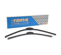 Rain-X 810332 Total Clear Beam Wiper Blades 26" & 18" Windshield Wipers for All-Weather Performance, Rubber Squeegee for Smooth Clean Wipe & Quiet Operation - 2 Pack Value