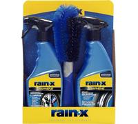 Rain-X Car Alloy Wheel & Tyre Cleaning Pack - 3-in-1-2 x 500ml & Brush