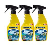 Rain X Rain-X Active Insect Remover Exterior Paintwork Bug Cleaner 3X500Ml