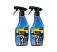 Rain X Rain-X Alloy Wheel Fallout Car Paint Cleaner Iron Remover Contaminant 2X500Ml