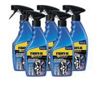 Rain X Rain-X Alloy Wheel Fallout Car Paint Cleaner Iron Remover Contaminant 5X500Ml