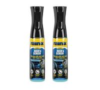 Rain X Rain-X Car Interior Cleaner Detailer Plastic Dashboard Dash Protectant 2X300Ml