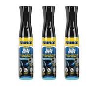 Rain X Rain-X Car Interior Cleaner Detailer Plastic Dashboard Dash Protectant 3X300Ml