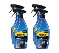 Rain X Rain-X Tyre Shine&protect Instant Tyre Dressing Long Lasting Wet Look 4X500Ml
