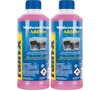Rain-X Windscreen Washer Additive - Streak-Free Cleaning & Rain Repellency Screenwash - Removes Bugs, Sap & Road Grime - Enhances Visibility & Driving Comfort - 500ml (Pack of 2)