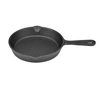 RAINBEAM Cast Iron Pan, 16 cm & 20 cm, Pre-seasoned, Non-Stick, Oven Safe, Gas Stovetop Compatible